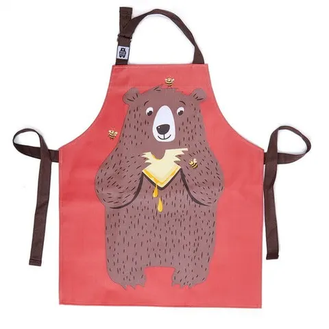 Bawełniany fartuszek - Miś Fred / ThreadBear Design