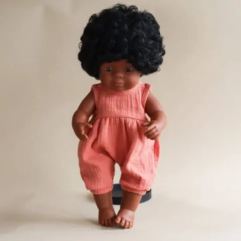 Bloomersy muślinowe dla lalki Miniland - Terra Cotta rozmiar 38