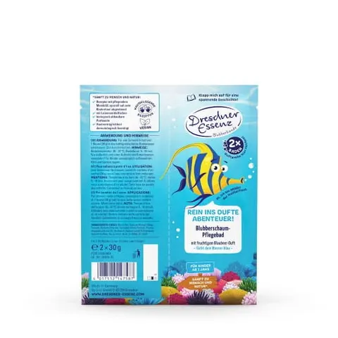 Rybka Henry SÓL DO KĄPIELI - 2x30g - BUBBLE GANG / DRESDNER ESSENZ