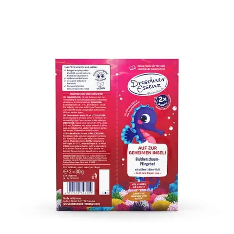 Konik morski Stella SÓL DO KĄPIELI - 2x30g - BUBBLE GANG / DRESDNER ESSENZ