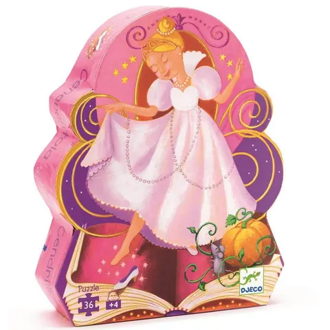 Puzzle tekturowe KOPCIUSZEK / Djeco DJ07232