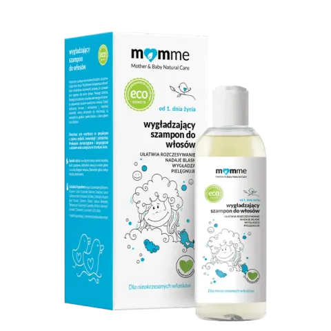 Wygładzający szampon do włosów, 150 ml / MomMe