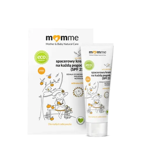 Spacerowy krem na każdą pogodę SPF 25, 50 ml / MomMe