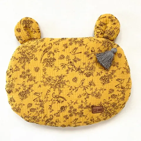 Płaska poduszka Honey Bird / Tolie Yulie