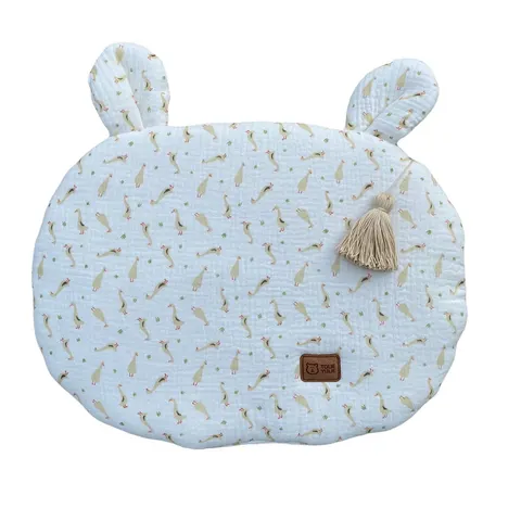 Płaska poduszka Goose White / Tolie Yulie