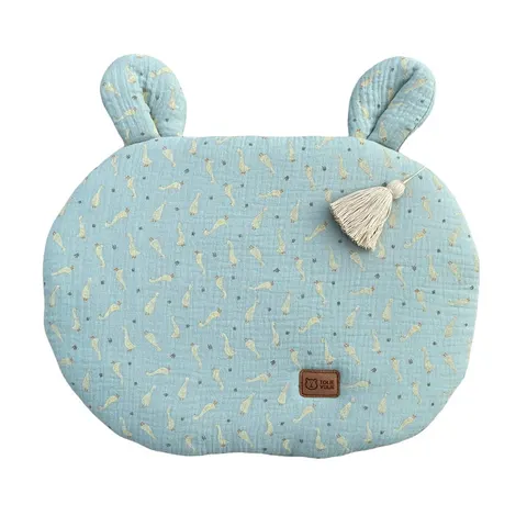 Płaska poduszka Goose Blue / Tolie Yulie