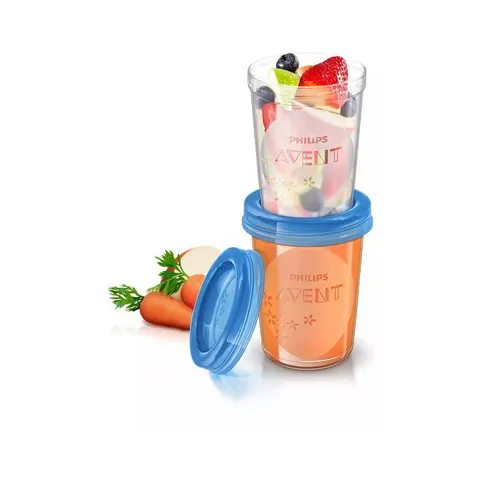 Pojemniki VIA na pokarm 240ml - 5 szt. / Avent Philips