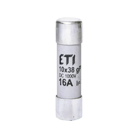 Wkładka topikowa cylindryczna PV CH10x38 gPV 16A/1000V DC