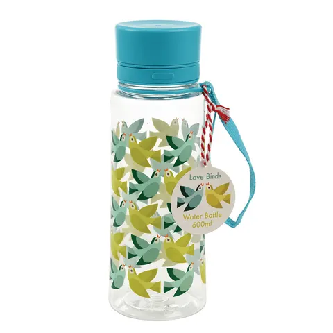 Butelka na wodę 600 ml - Ptaszki / Rex London