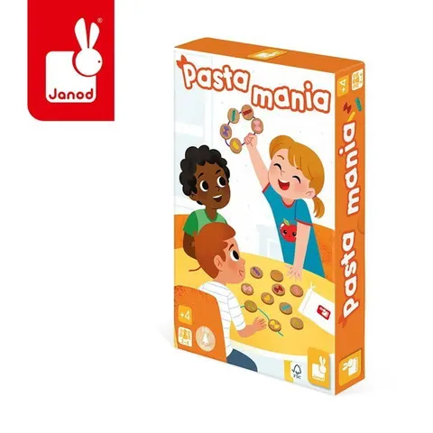 Gra pamięciowa Pasta mania 4+ / Janod J02638