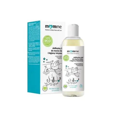 Delikatny żel do mycia ciała i higieny intymnej, 150 ml / MomMe