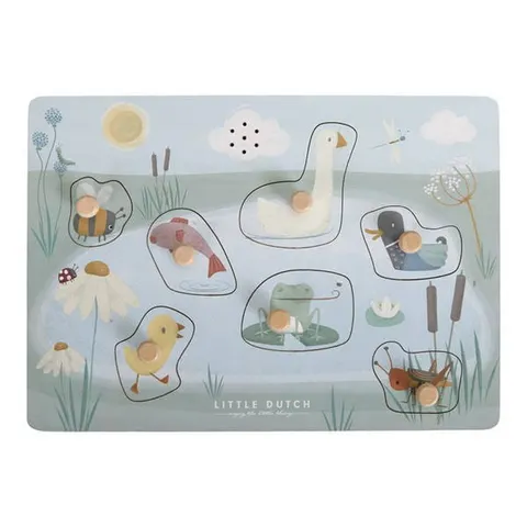 Puzzle dźwiękowe Little Goose FSC / Little Dutch LD4763
