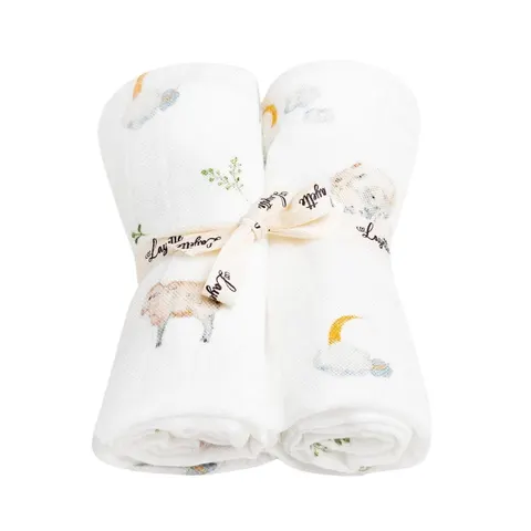 Pieluszki Bambusowe 2-pak Merino / Layette
