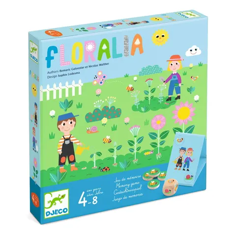 Gra pamięciowa FLORALIA / Djeco DJ08573