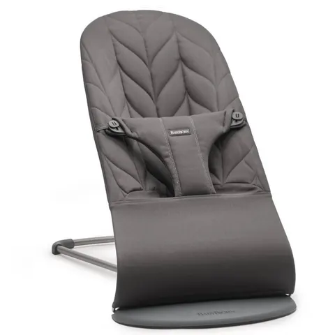 BABYBJORN - leżaczek BLISS COTTON, Petal Quilt, Anthracite