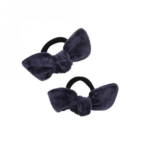 Zestaw gumek do włosów DARK GREY VELVET / UL&KA