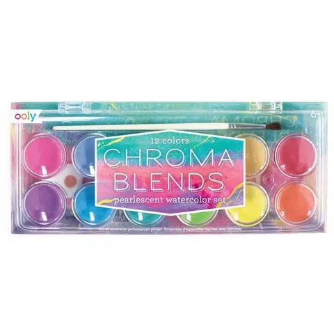 Farby akwarelowe perłowe, Chroma Blends / Ooly 126-011