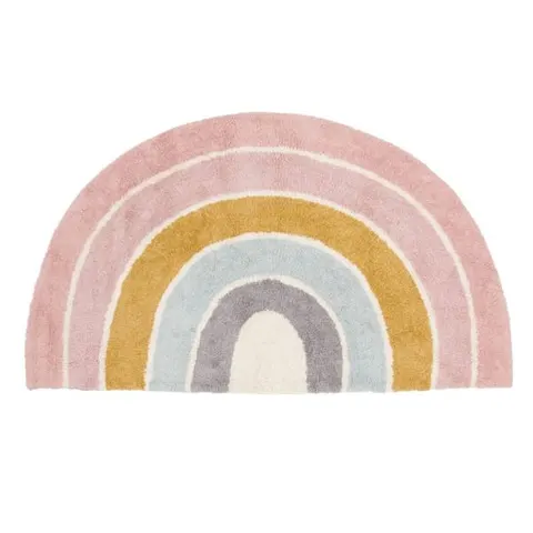 Dywan Rainbow Pink 80x130cm / Little Dutch