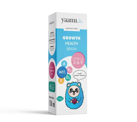 Suplement dla dzieci - rozwój i odporność 150ml / Yaami for kids