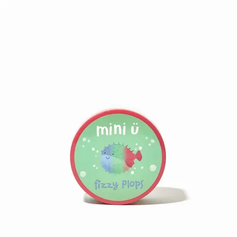 Fizzy Plops tabletki do kąpieli w 4 kolorach, 40 x 3g / Miniu