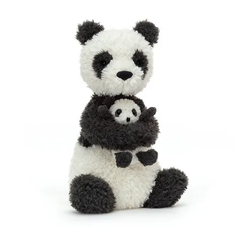 Huddles Panda z dzieckiem 24 cm / Jellycat HUD2P