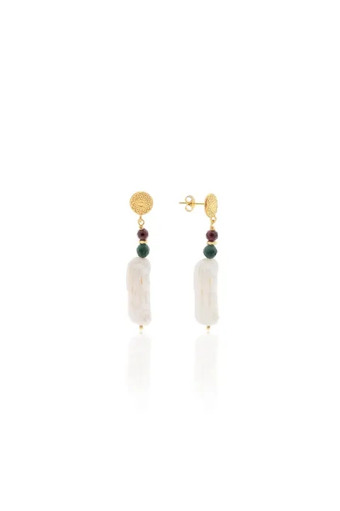 Kolczyki EMERALD / Oplotka