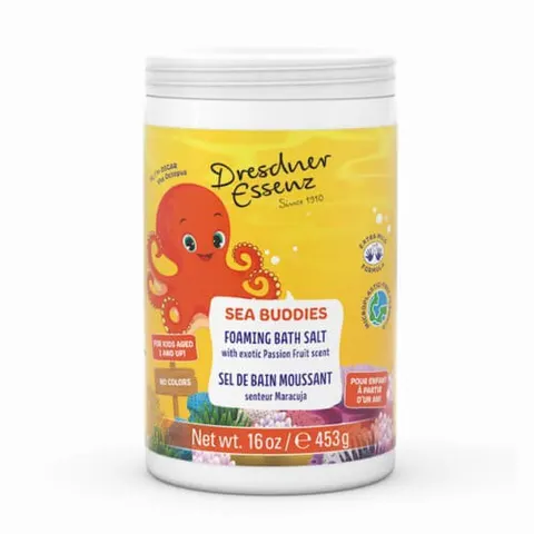 Pieniąca się sól do kąpiel ośmiornica Oskar - Sea Buddies, 453g /Dresdner Essenz