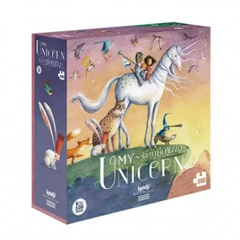 Puzzle dla dzieci, Mój Jednorożec, 350 el. / Londji PZ369