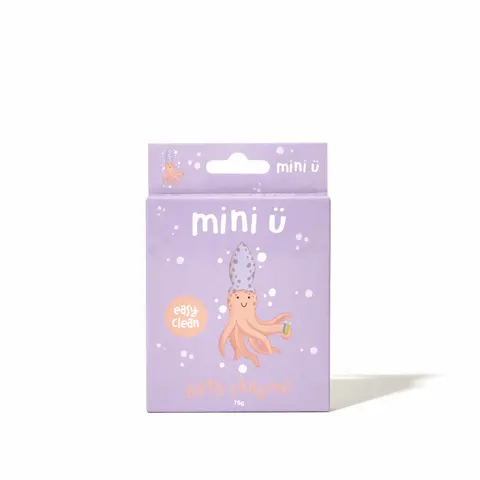 Kolorowe kredki do kąpieli 5 szt. / Miniu
