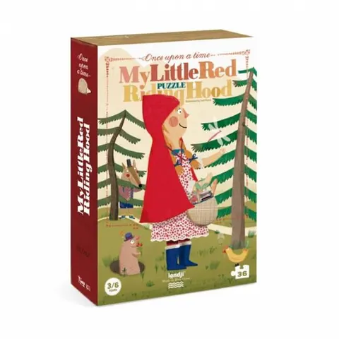 Puzzle dla dzieci, Czerwony Kapturek / Londji PZ338