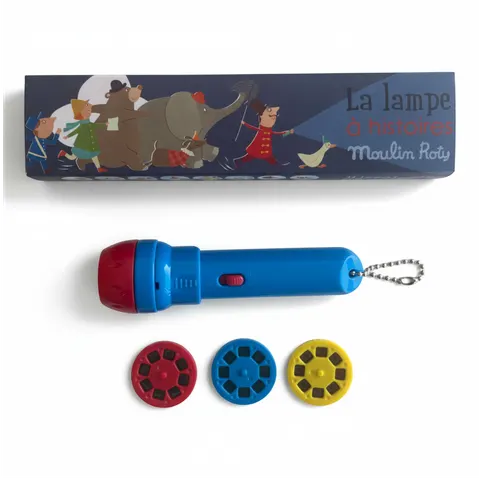 Latarka - projektor LES HISTORIES DU SOIR / Moulin Roty