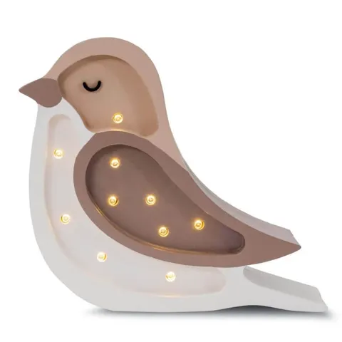 Lampa Little Lights Ptaszek Mini COFFE BEIGE /Little Lights