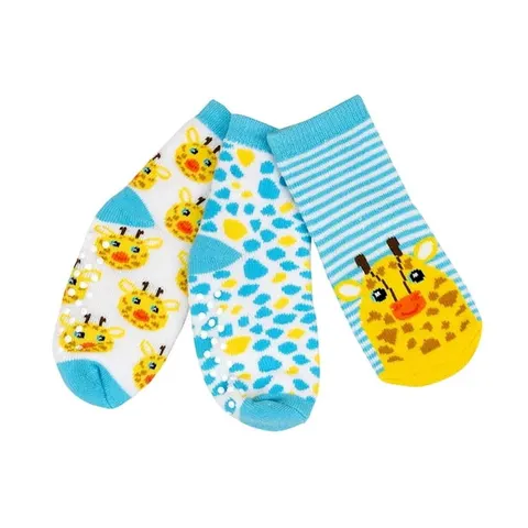 Skarpetki 3 pary Żyrafa 0-24m / Zoocchini