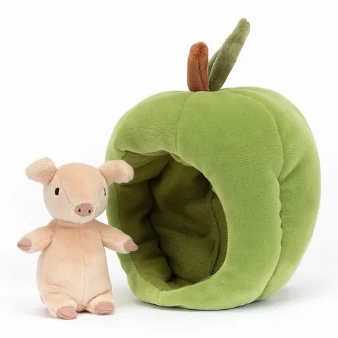 Świnka w jabłku 18 cm / Jellycat BRAM2P