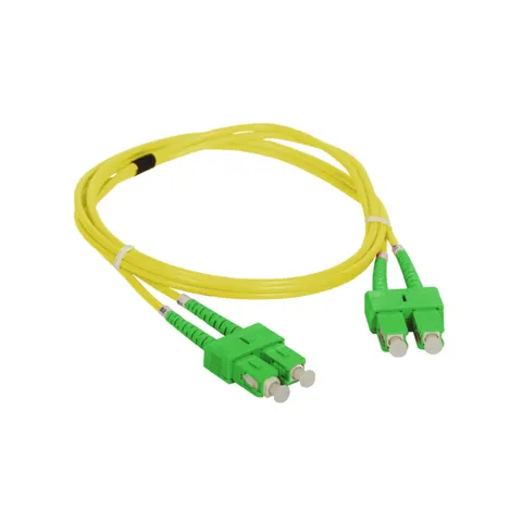 FO Patch cord SC/APC-SC/APC duplex SM 9/125 5.0m kabel przyłączeniowy