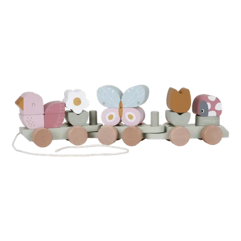Pociąg Flowers & Butterflies / Little Dutch LD7067