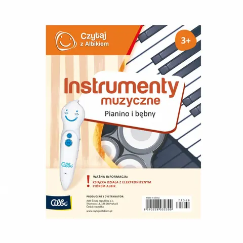 Instrumenty muzyczne 3+ / Czytaj z Albikiem