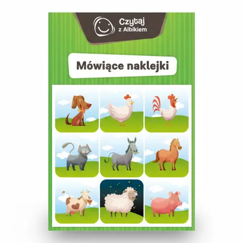 Czytaj z Albikiem. Mówiące naklejki