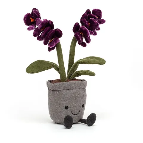 Pluszowy kwiatek Orchidea fioletowa 29cm / Jellycat A2OR