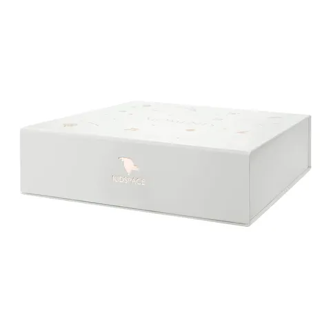 Beżowe pudełko wspomnień - memory box / Kidspace