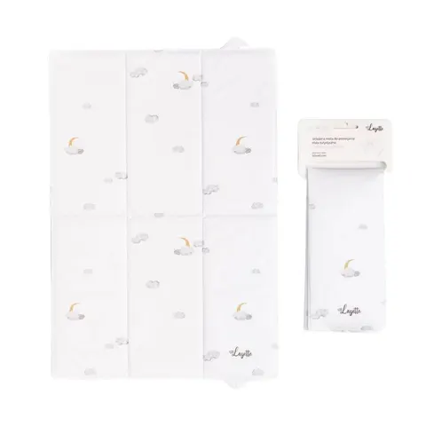 Mata do Przewijania Składana Clouds / Layette