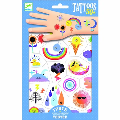 Tatuaże POGODA / Djeco DJ09613