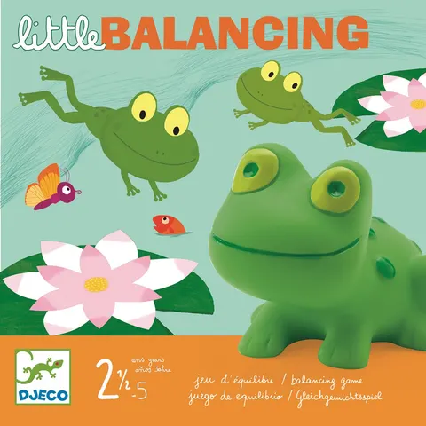Gra zręcznościowa BALANSUJĄCE ŻABKI / Djeco DJ08554