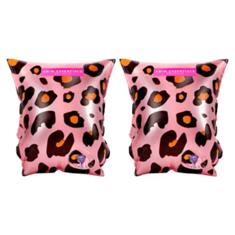 Rękawki do pływania Rose Gold Leopard / The Swim Essentials