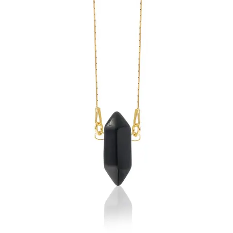 Naszyjnik LOUNA BLACK / Oplotka