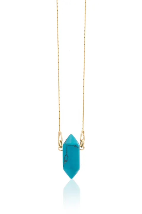 Naszyjnik LOUNA TURQUOISE / Oplotka