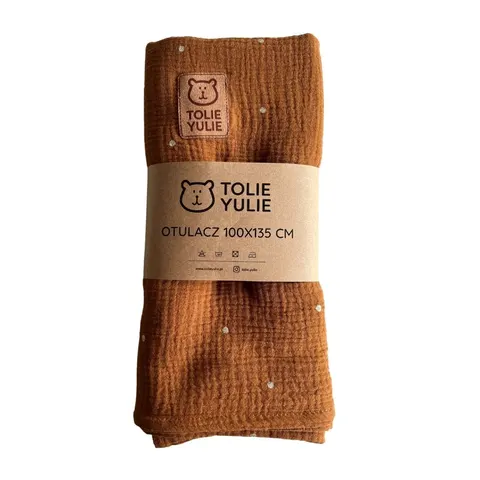 Otulacz jednowarstwowy Carmel Gold / Tolie Yulie