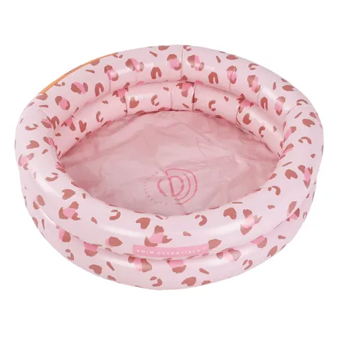 Basenik dla dzieci 60 cm - Leopard Old Pink / The Swim Essentials