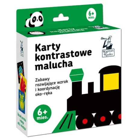 Karty kontrastowe malucha (6+ mies.) / Kapitan Nauka