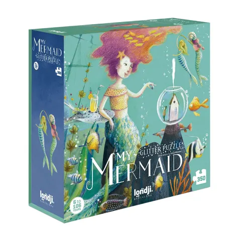 Puzzle dla dzieci, Moja syrenka, 350 el. / Londji PZ372